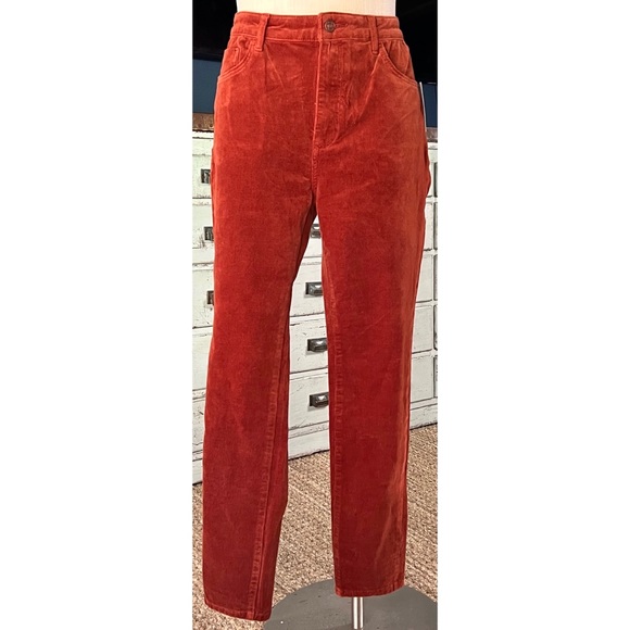 Anthropologie Corduroy Skinny Pants 32T - Picture 1 of 10